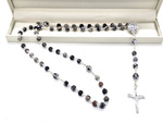 Picasso Jasper gemstone rosary beads