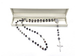 Picasso Jasper gemstone rosary beads