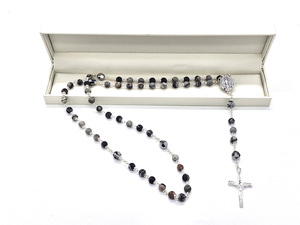 Picasso Jasper gemstone rosary beads