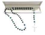 Malachite Green Gemstone rosary beads