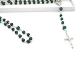 Malachite Gemstone rosary beads