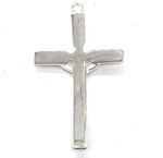 White CRYSTAL Pearl & Pink Cultured Pearl Rosary Beads - Traditional Crucifix