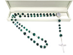 NEW! - Blue Spot Jasper Gemstone Rosary Beads