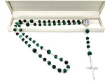 NEW! - Green Fuchsite Gemstone Rosary Beads
