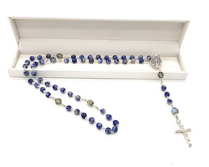 Labradorite Gemstone Rosary Beads - Copy