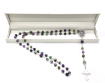 New! Tanzanite Gemstone Rosary Beads