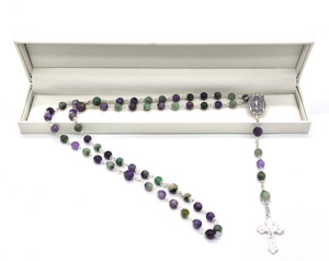 New! Tanzanite Gemstone Rosary Beads